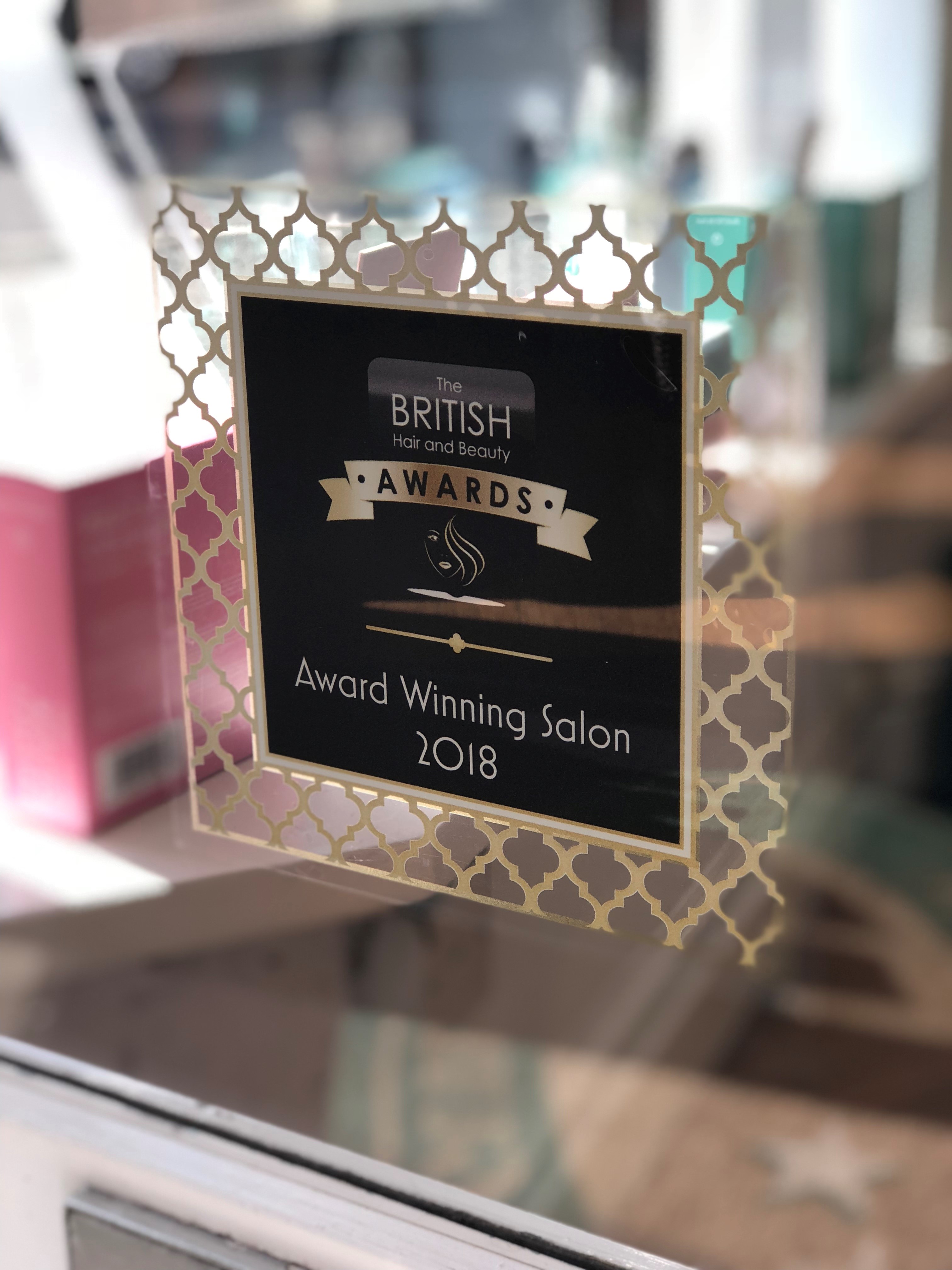 British Hairdressing Award Winners BEST NEW BUSINESS 2018 Cabello