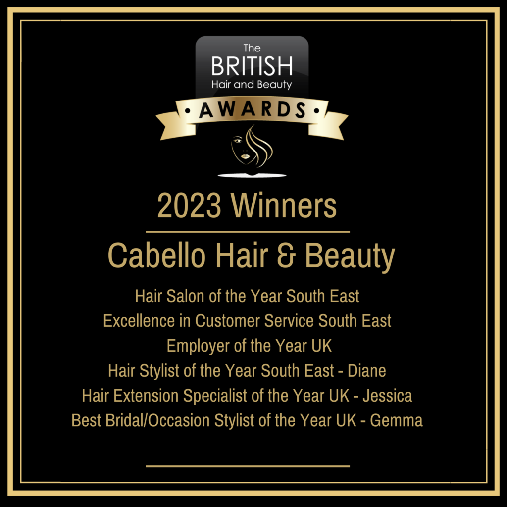 We did it again - British Hair and Beauty Award Winners 2023
